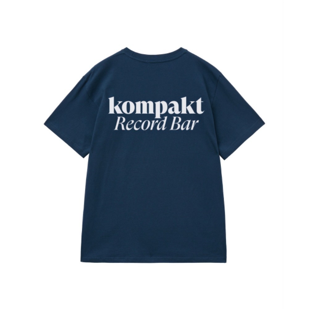 ★COMPAKT RECORD BAR★ KRB Basic New Logo Tshirt Navy