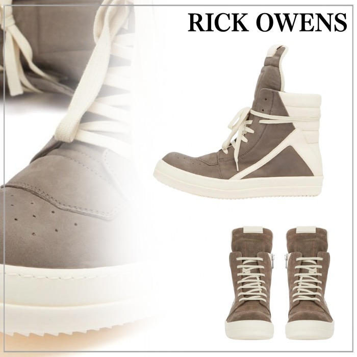 【独特】RICK OWENSリックオウエンス GEOBASKETスニーカー