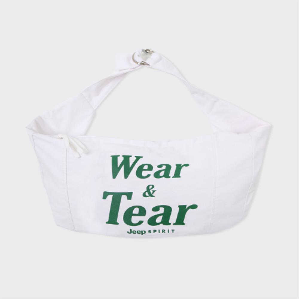★TOUT Y EST★ WEARTEAR Messenger Bag WHITE JN5GAF581WH