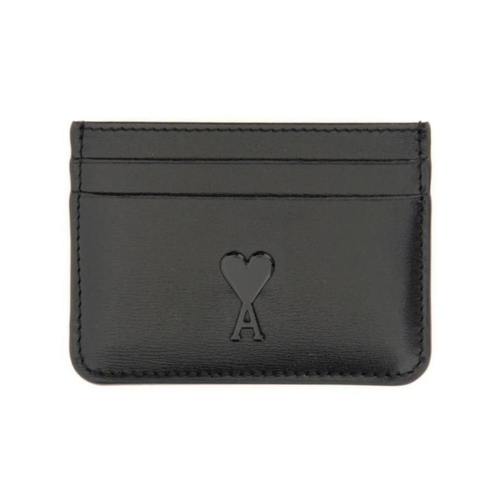 ★AMI PARIS★ 24FW Army Card Wallet USL013830001 BLACK DOM