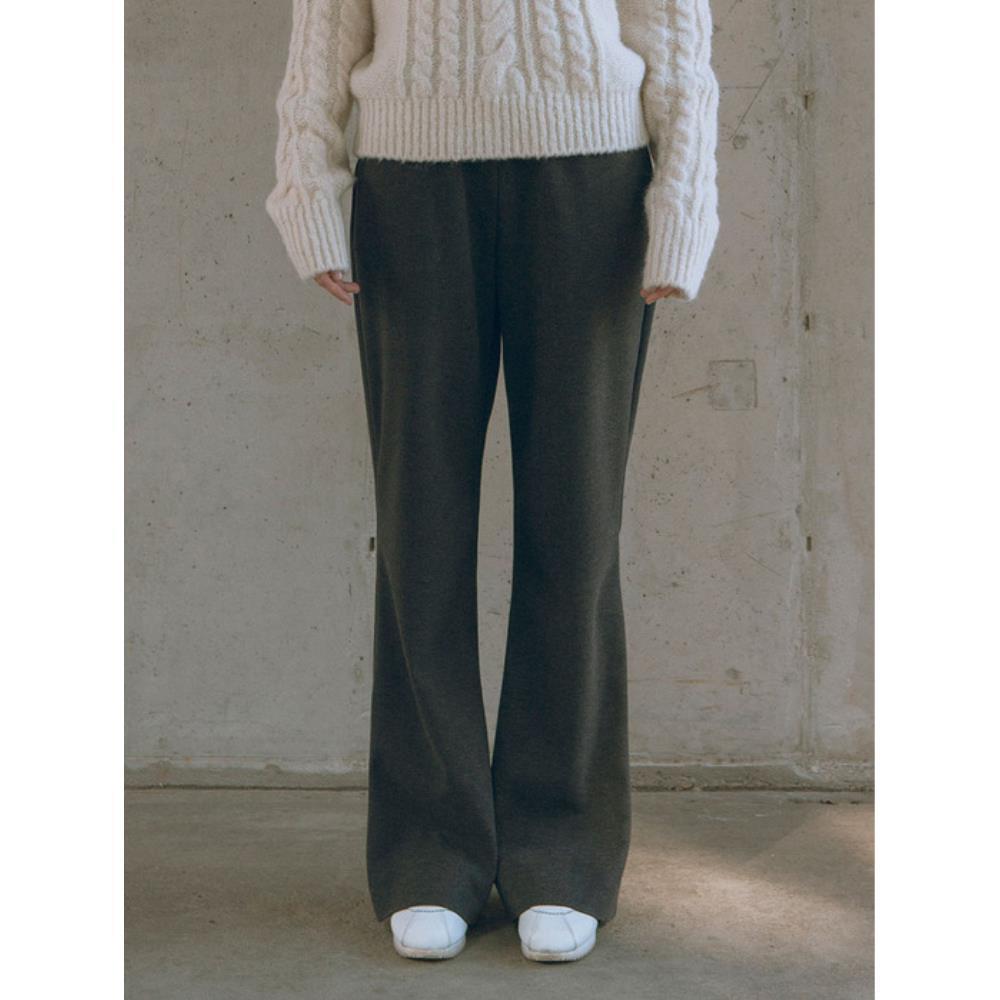 パンツ Siyazu SIPT7107 Double Weave Relax Pants_Charcoal