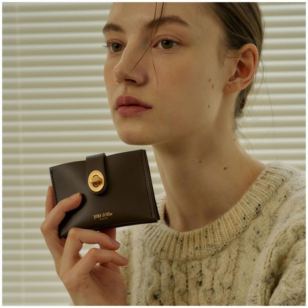 ★you a use★ Roto wallet Choco brown