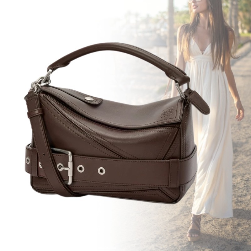 LOEWE ロエベ パズル バイカーバッグ スモール カーフスキン