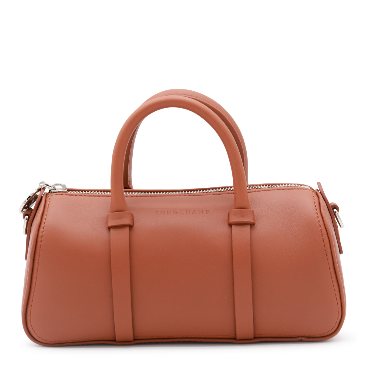 ★関税込み★ Longchamp COGNAC LEATHER DAYLONG HANDLE BAG