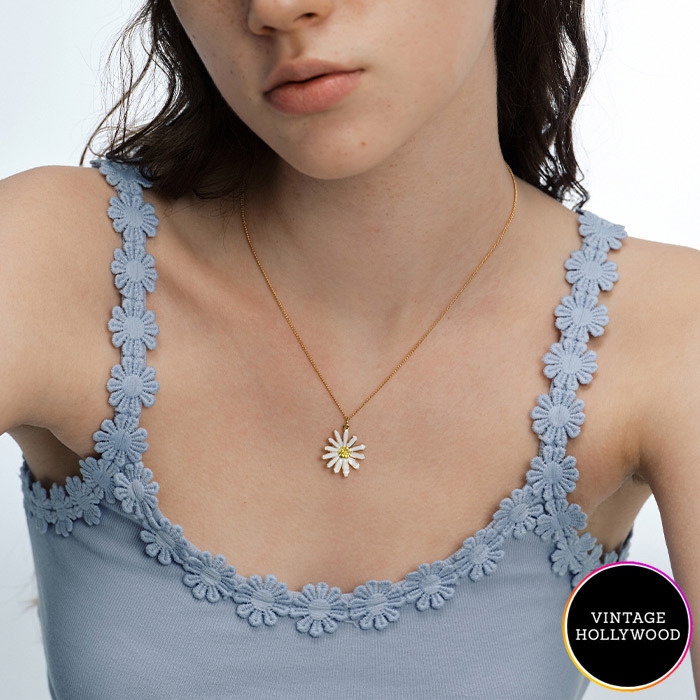 VINTAGE HOLLYWOOD☆Daisy Necklace ネックレス