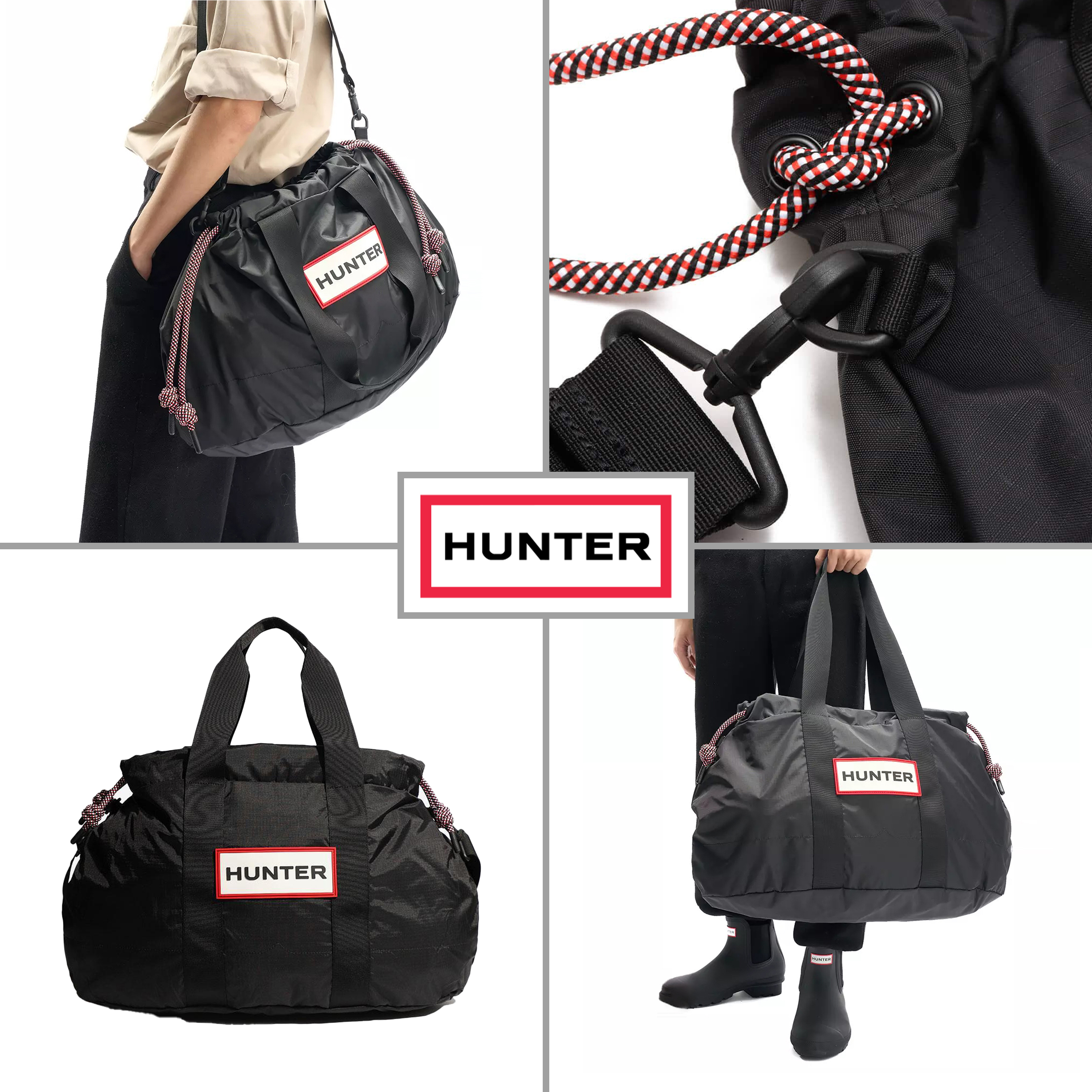 【HUNTER】TRAVEL RIPSTOP HOLDALL【定番・日本完売・関税込】