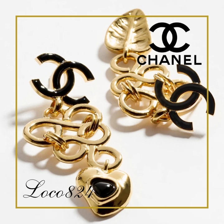 【エレガント♪】シャネル CHANEL ロングピアス
