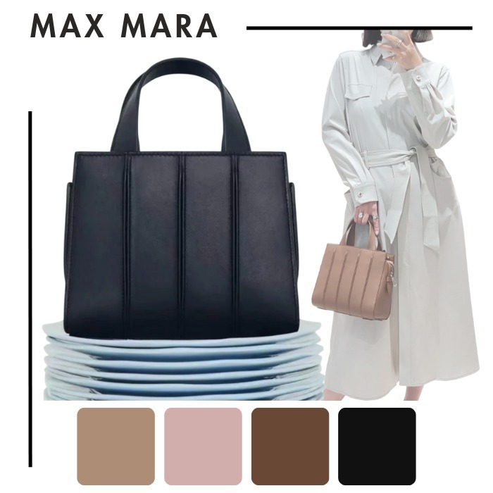 大人気！国内完売●MAXMARA [ホイットニー]レザースモールバッグ