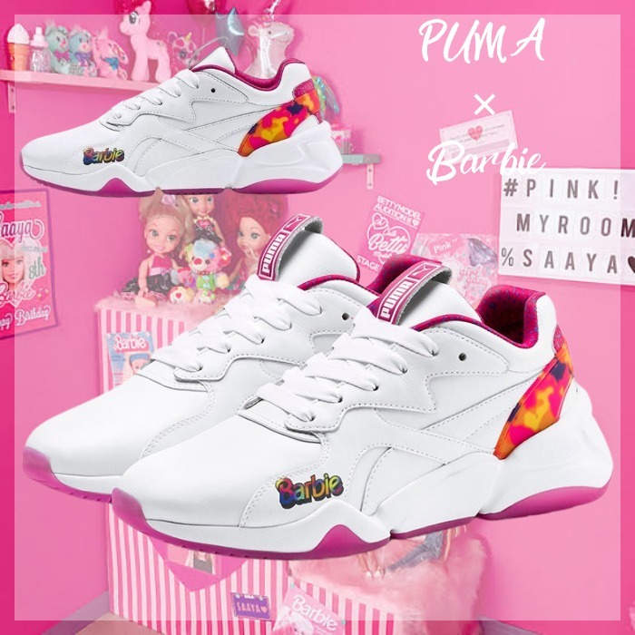 【国内即発】PUMA プーマ NOVA × BARBIE WNS スニーカー