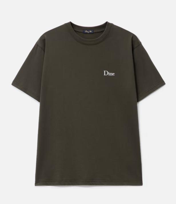 Dime 関税込 クラシック スモール ロゴ Tシャツ