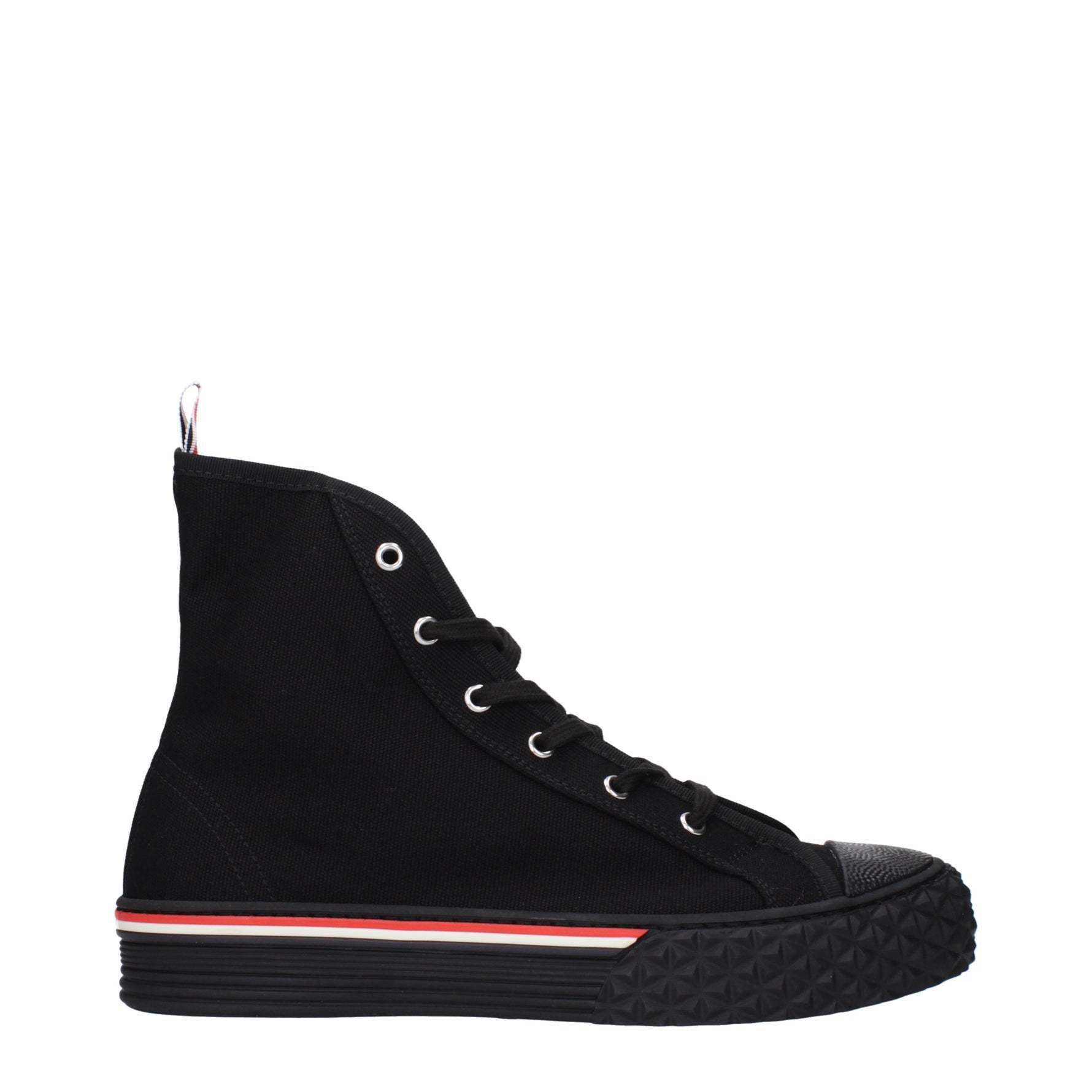 スニーカー THOM BROWNE Sneakers Men Fabric Black