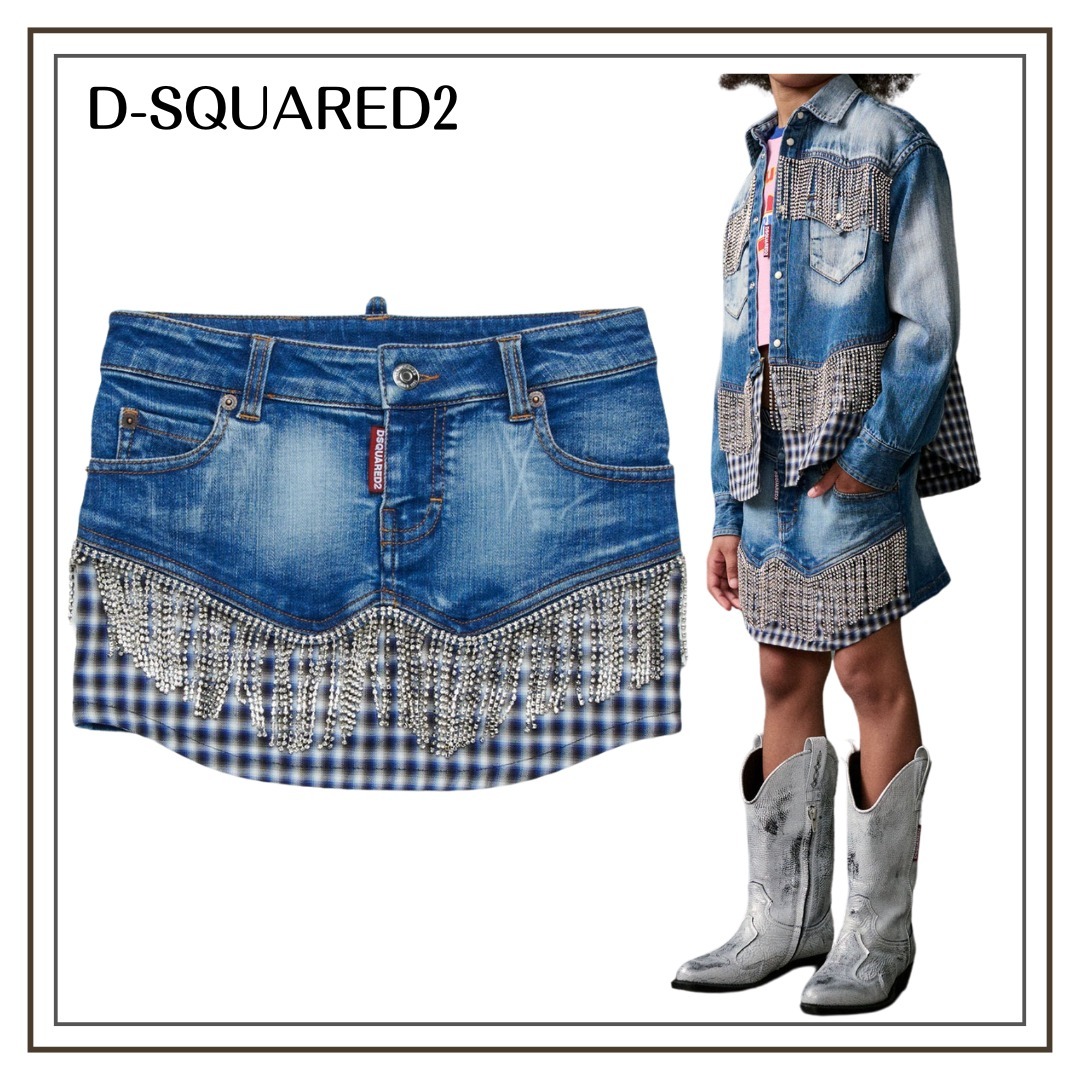 【Dsquared2】ジーンズミニスカート