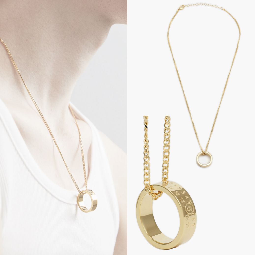 MM6 MAISON MARGIELA ☆ ナンバリングロゴ ネックレス