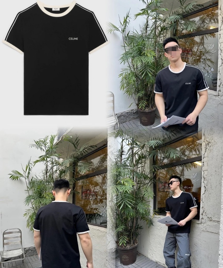 《CELINE》国内発送 セリーヌ レギュラー Tシャツ