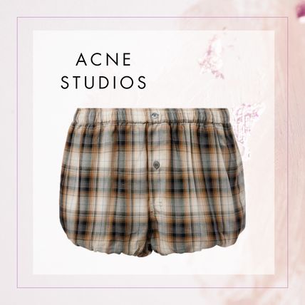 チェック パンツ Acne Studios(アクネストゥディオス) - 海外
