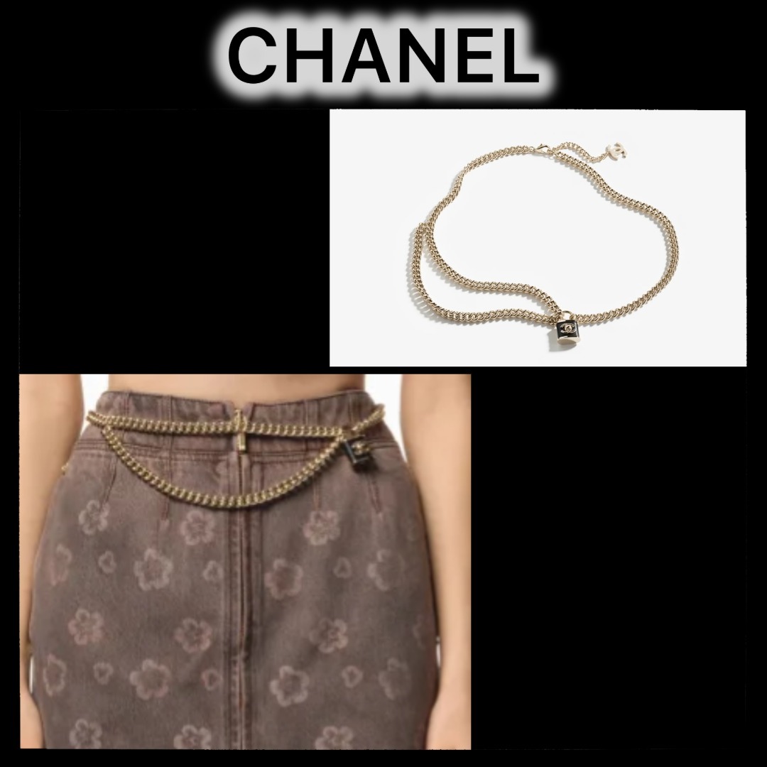 ★ゴージャスなアクセント★CHANEL チェーンベルト