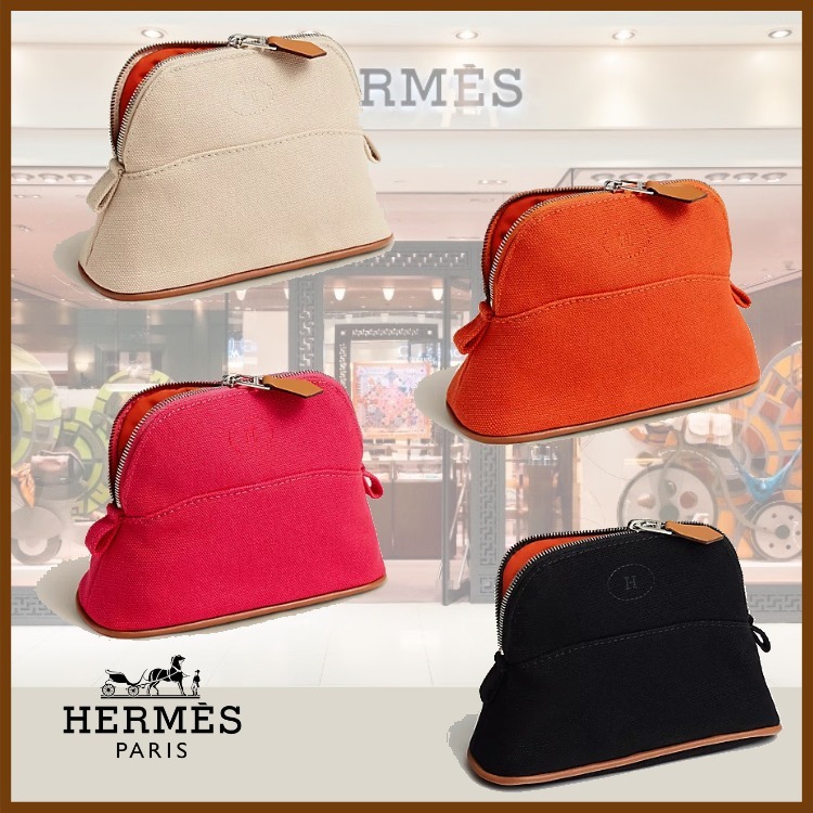 【コンパクトサイズ☆】Hermes Bolide ボリードポーチ ミニミニ