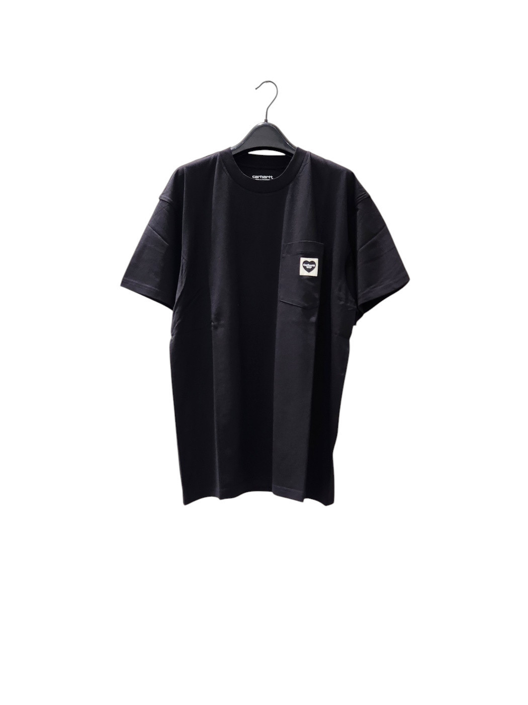 CARHARTT WIP | S/S POCKET HEART T-SHIRT BLACK 半袖Tシャツ 黑