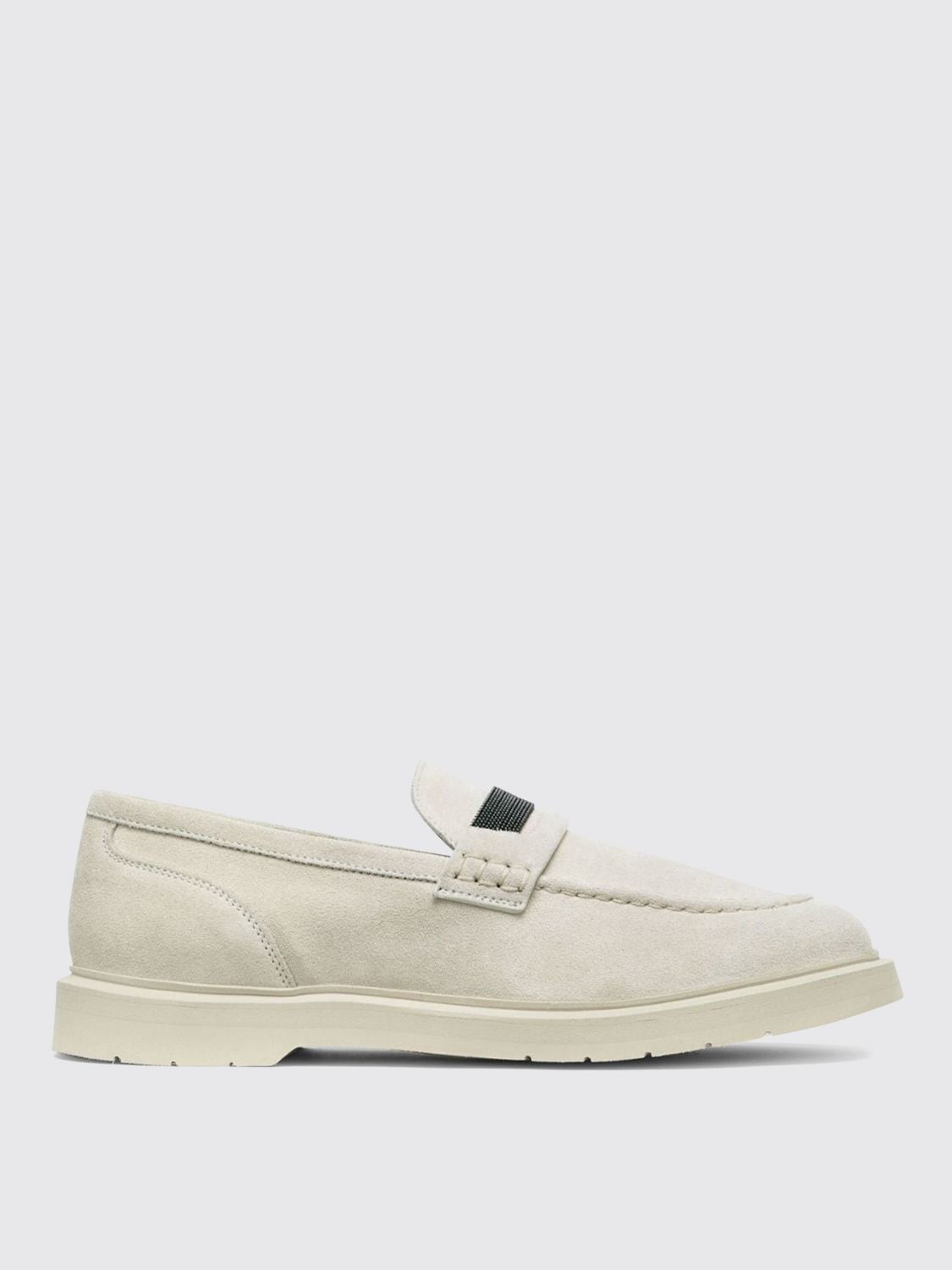 ローファー・オックスフォード BRUNELLO CUCINELLI Woman Loafers Ivory MZSFG2370P C8905