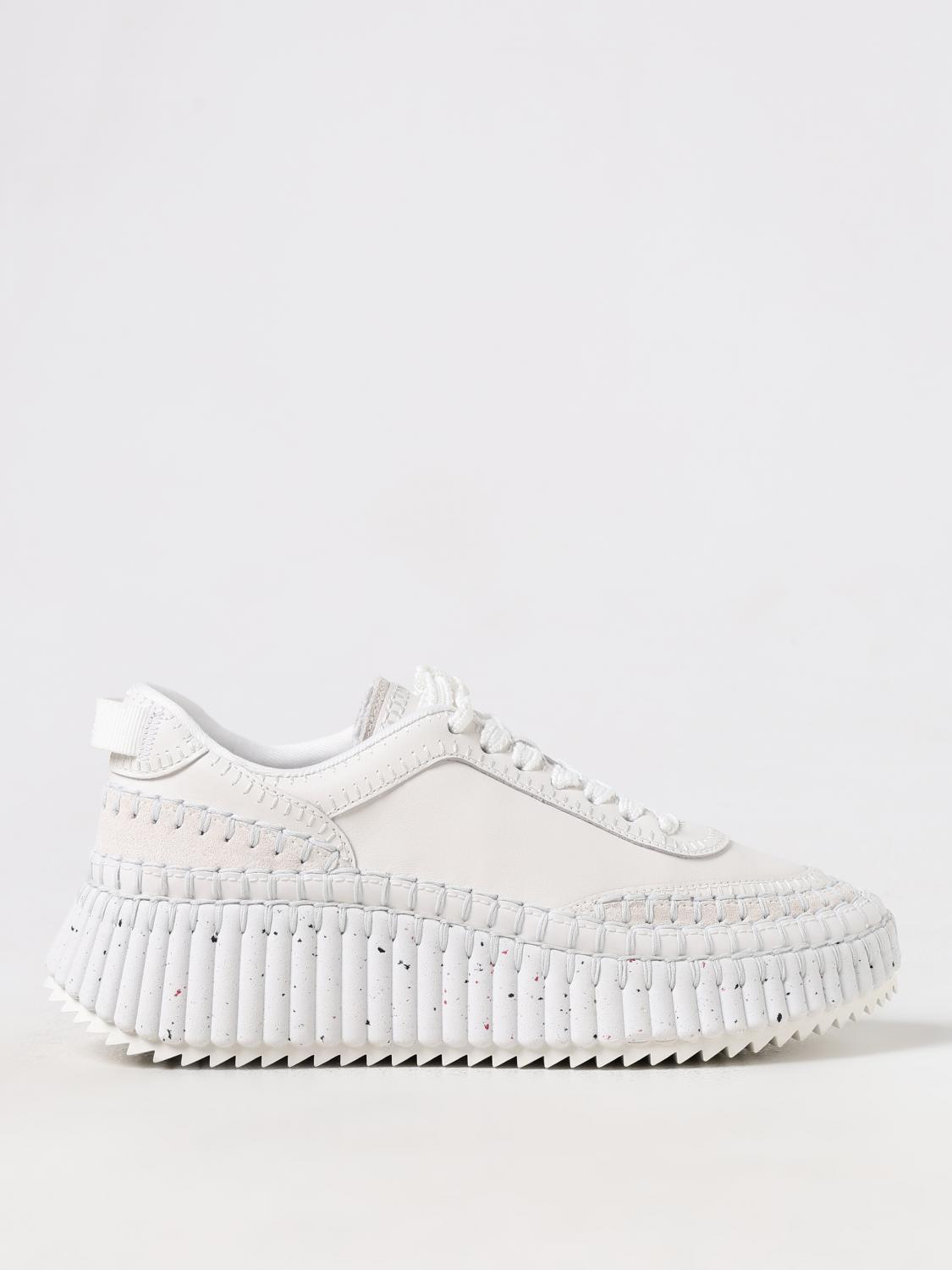 スニーカー CHLOE Woman Sneakers White CHC24S00RBD 100