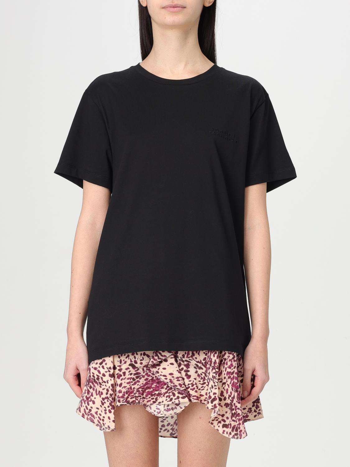 Tシャツ・カットソー ISABEL MARANT Woman T-Shirt Black TS0103FAA2N44I 01BK