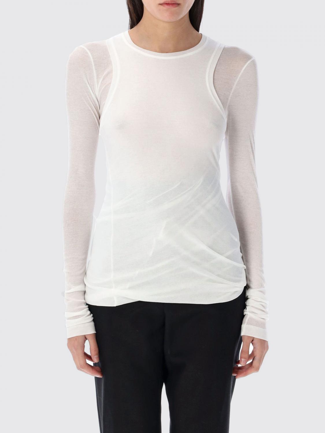 Tシャツ・カットソー JIL SANDER Woman T-Shirt White J02NH0012J20249 100