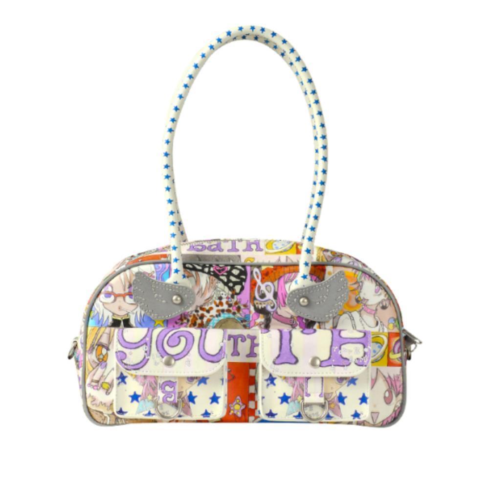 ◆YOUTHBATH◆ YB x Oliwa Graphic Wings Shoulder Bag