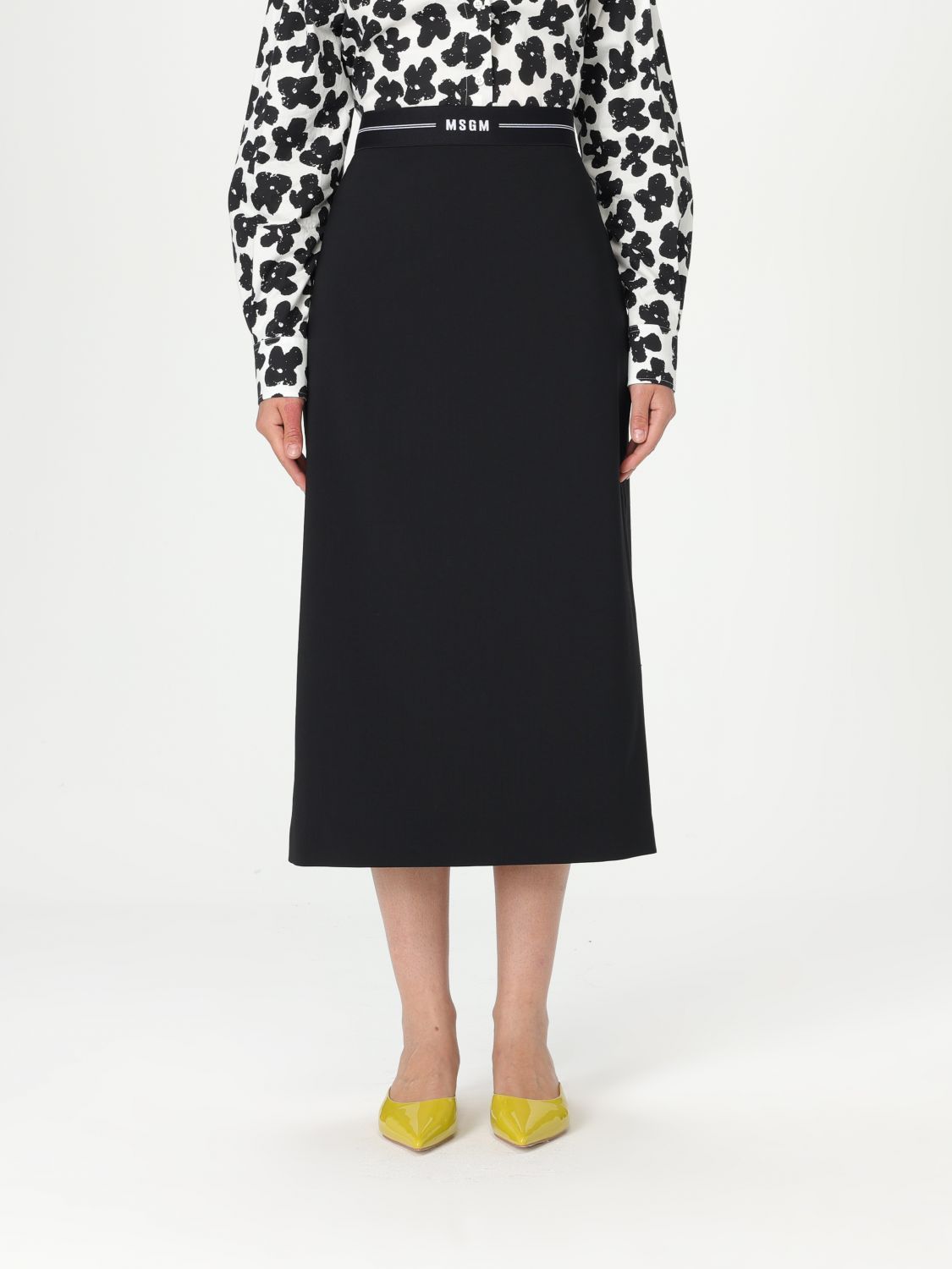 スカート MSGM Woman Skirt Black 3841MDD17257127 99