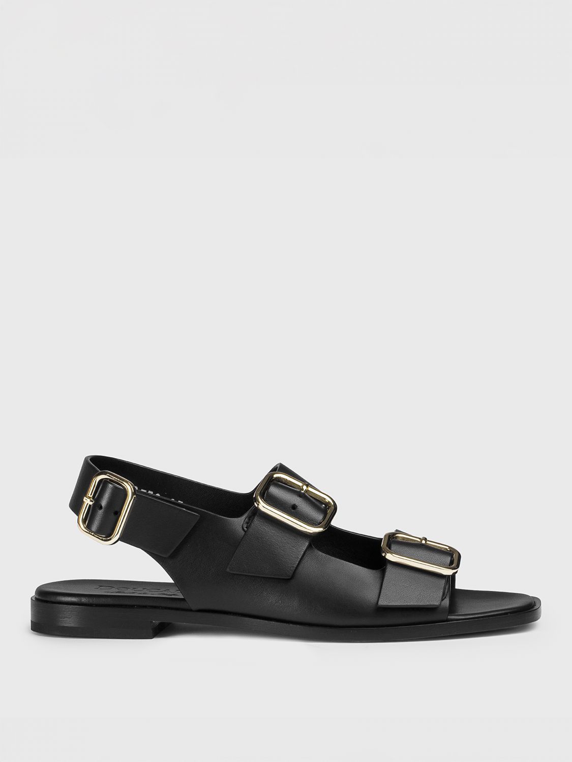 シューズ・サンダルその他 DOUCAL'S Woman Flat sandals Black DD8770DEGNUF073 NN00