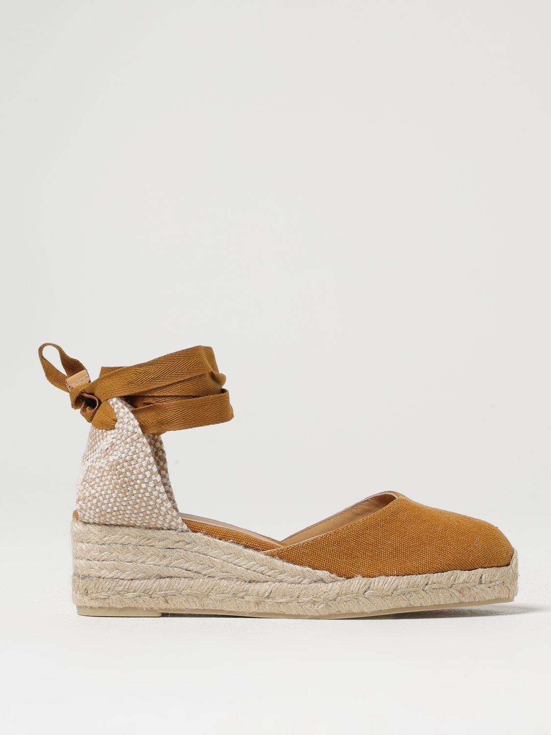 フラットシューズ CASTANER Woman Espadrilles Beige CARINA 30021005