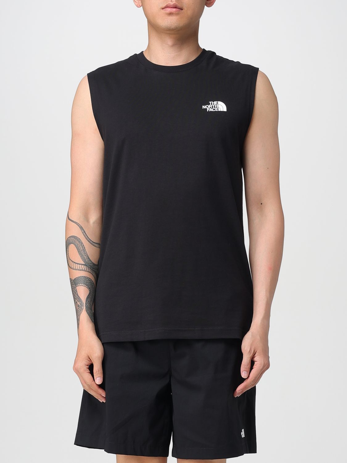 Tシャツ・カットソー THE NORTH FACE Men T-shirt Black NF0A87R3 JK31