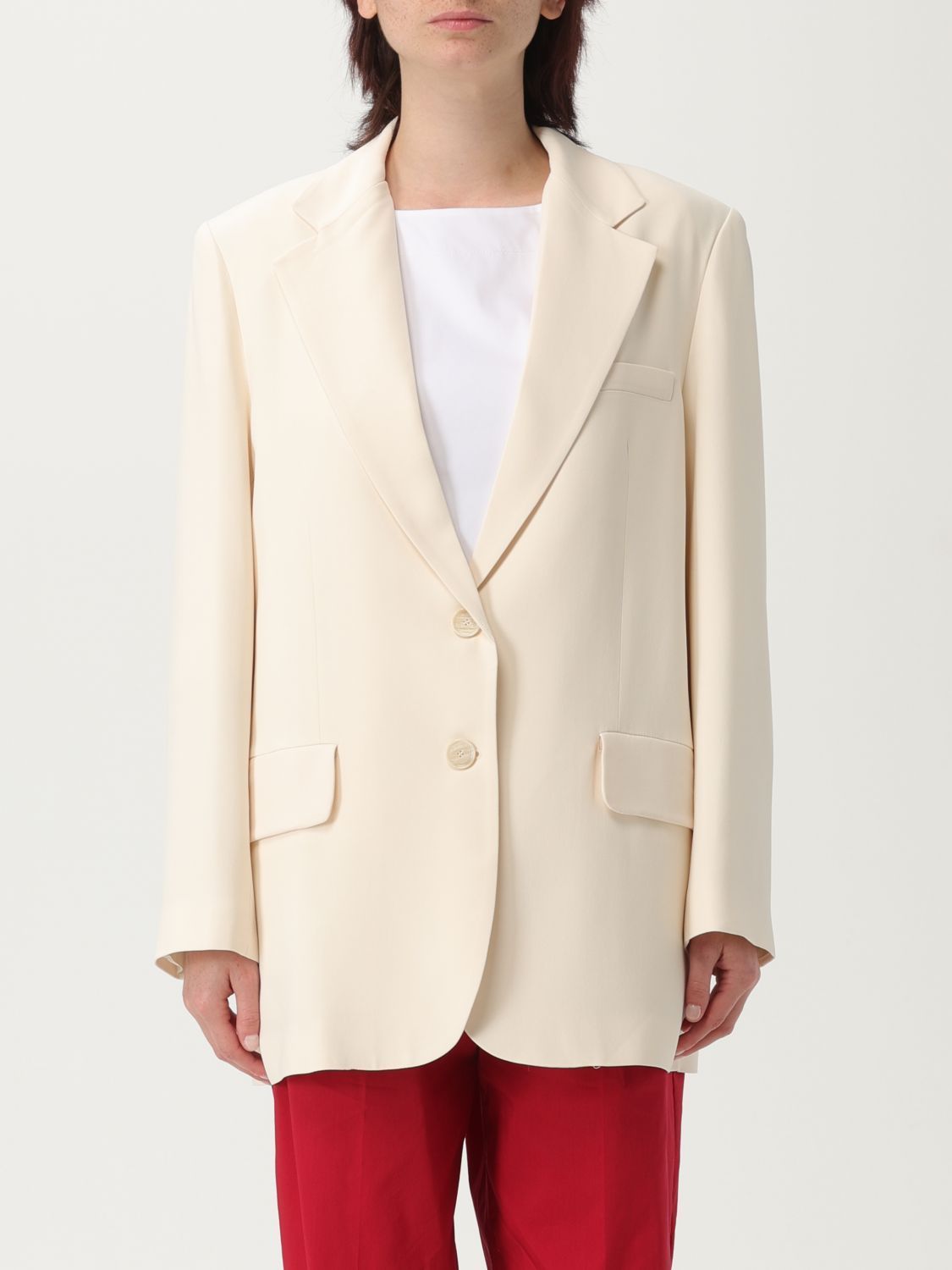 アウターその他 LIVIANA CONTI Woman Blazer Ivory F5SS46 A08-1