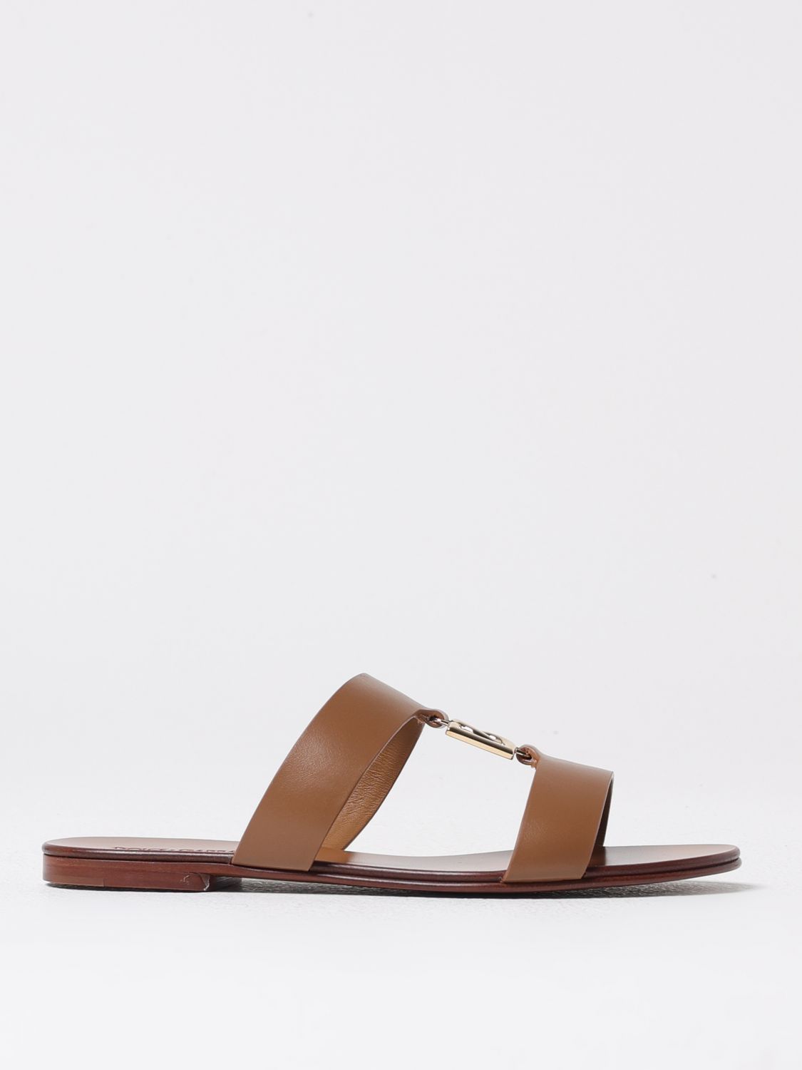 シューズ・サンダルその他 DOLCE & GABBANA Woman Flat sandals Beige CQ0608AW576 8Z093
