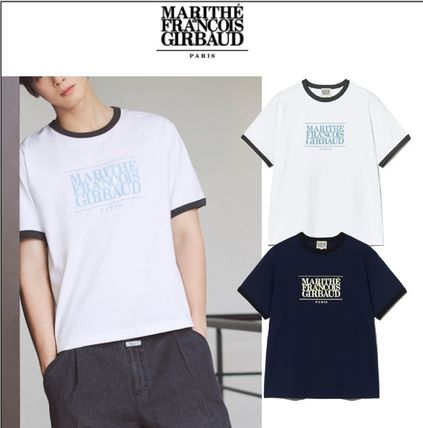 【MARITHE】◆追跡付◆韓国人気◆REGULAR LOGO TEE 韓国 Marithe + Francois Girbaud(マリテフランソワジルボー