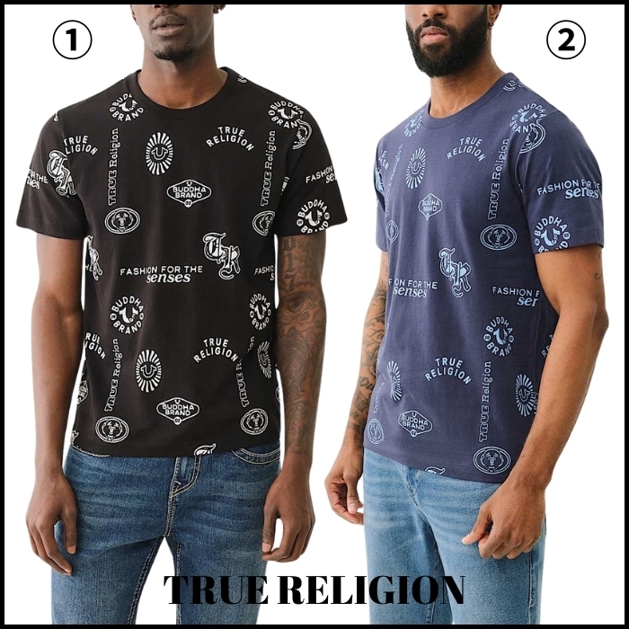 【TRUE RELIGION】★Tシャツ★ SCATTERED LOGO TEE