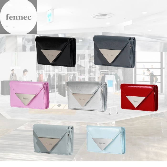 【売れ筋のため送料無料に！！】CRINKLE TRIANGLE TRIPLE WALLET