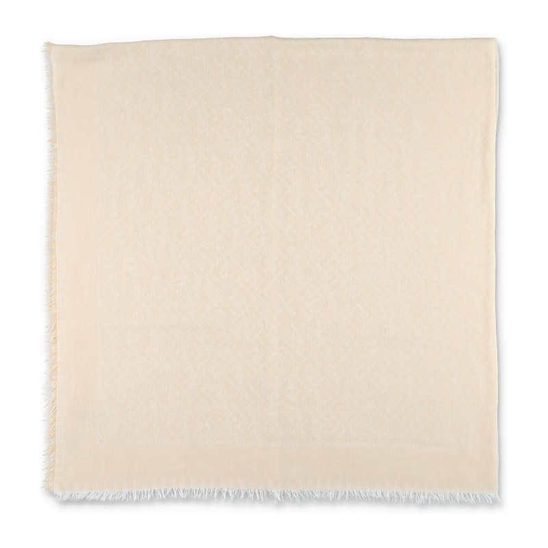 スカーフ FENDI SS25 SCIALLE 130X130 JACQUARD FF (FXT333AV9K F1DY0)