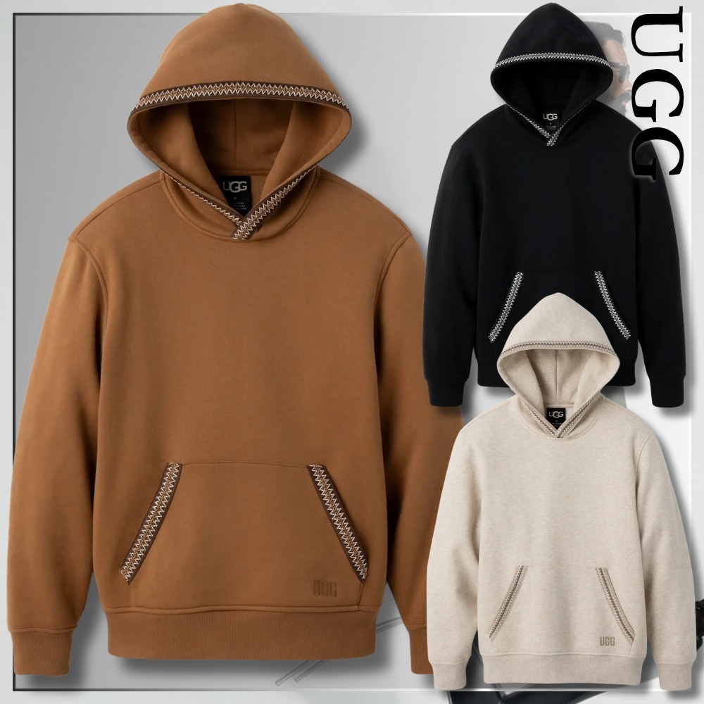 カジュアルながらも上質な素材!【UGG】Tasman フーディ パーカー