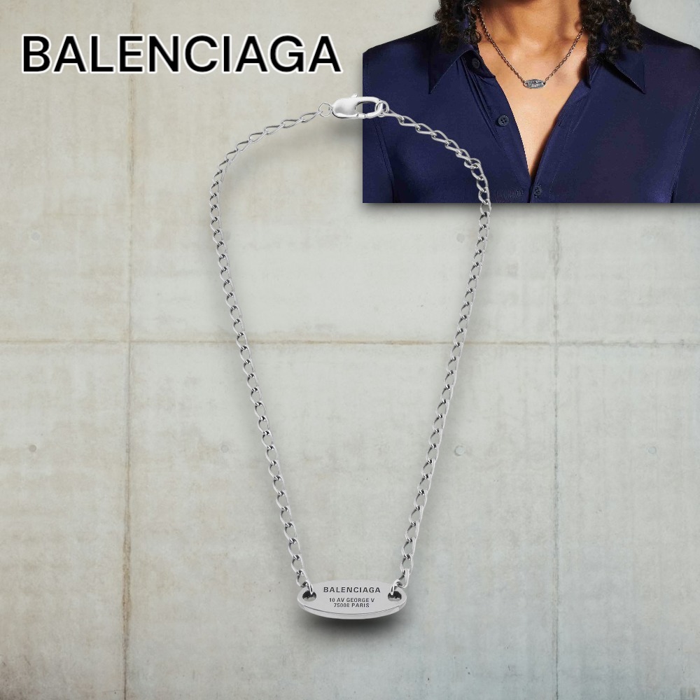 【BALENCIAGA】エブリデイシルバーネックレス