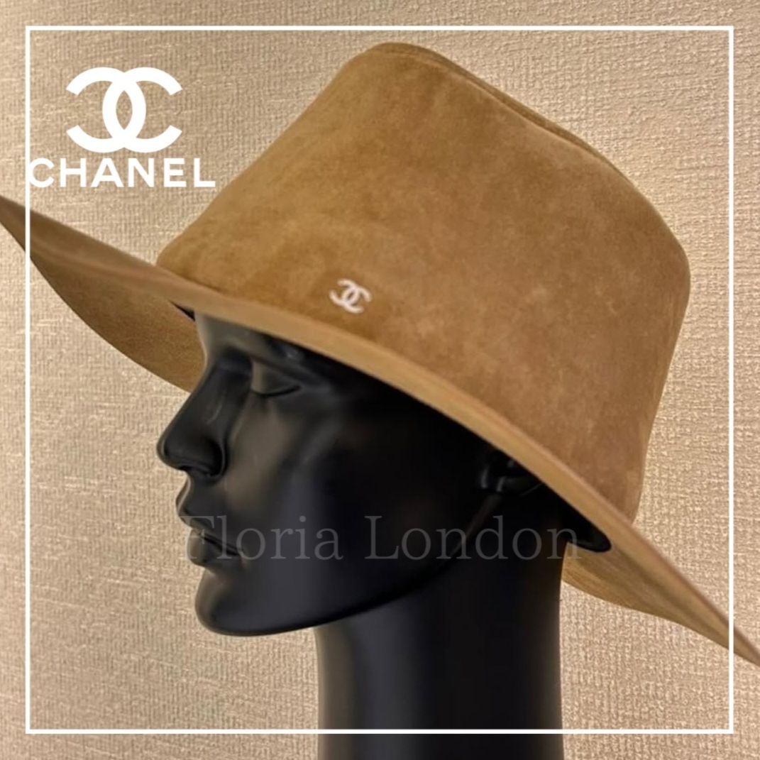 《今季トレンドカラー》CHANEL 25A 上質 カーフスキン ハット