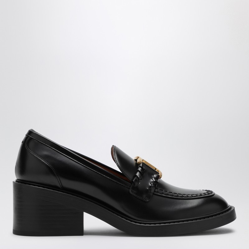 【関税&送料込】Chloe Merci Black Heeled Loafer