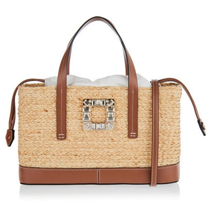 関税送料込 ROGER VIVIER トートバッグ かごバッグ Roger Vivier ロジェ ヴィヴィエ ROGER VIVIER トートバッグ