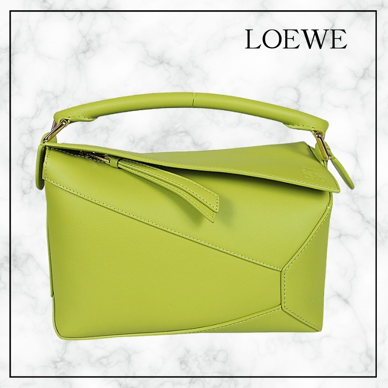 【LOEWE】Puzzle Small Bag - Green
