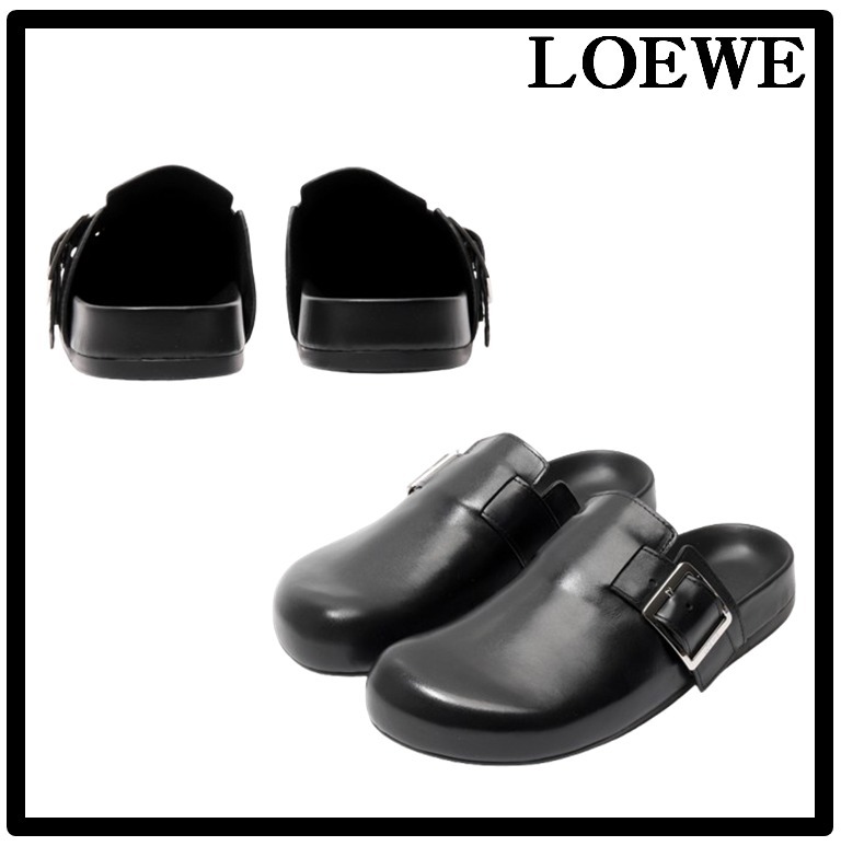 ★送料・関税込★LOEWE★イージーバックルミュール★
