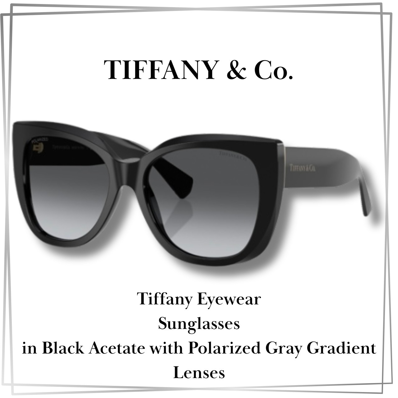 【Tiffany】サングラス 偏光グラデーション レンズ 紫外線対策に