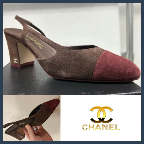 【深みカラーで美脚♡】CHANEL パンプス
