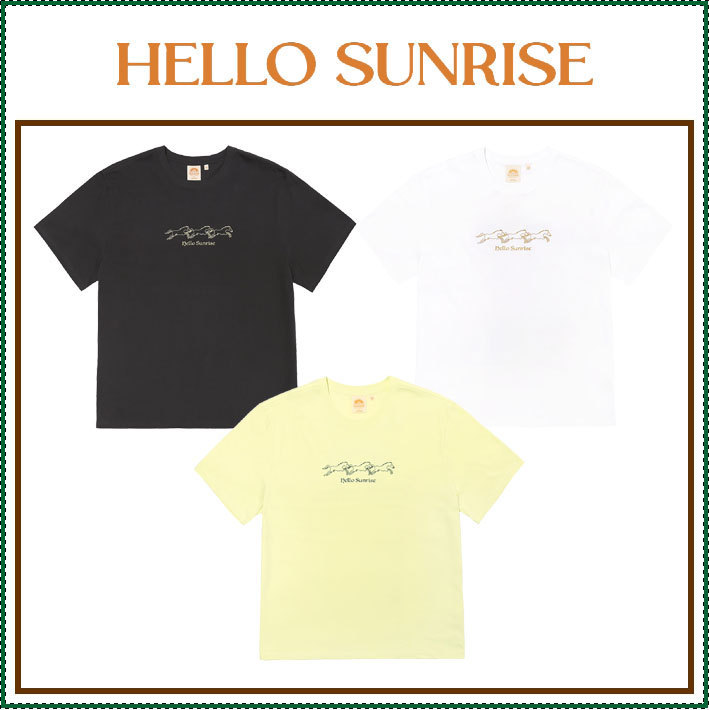 【HELLO SUNRISE】 HS Travelling Horse Tee /追跡付