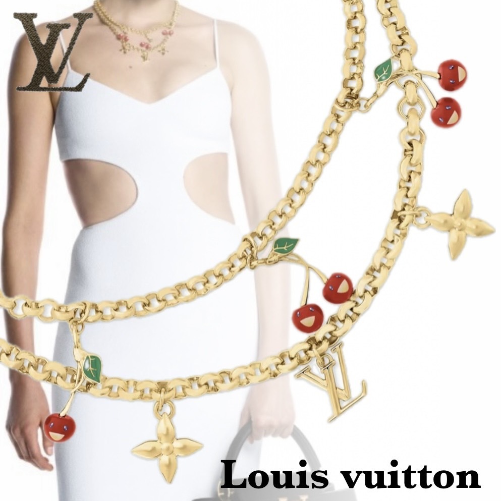 【コラボ】ルイヴィトン ★ LV x TM セリース ネックレス