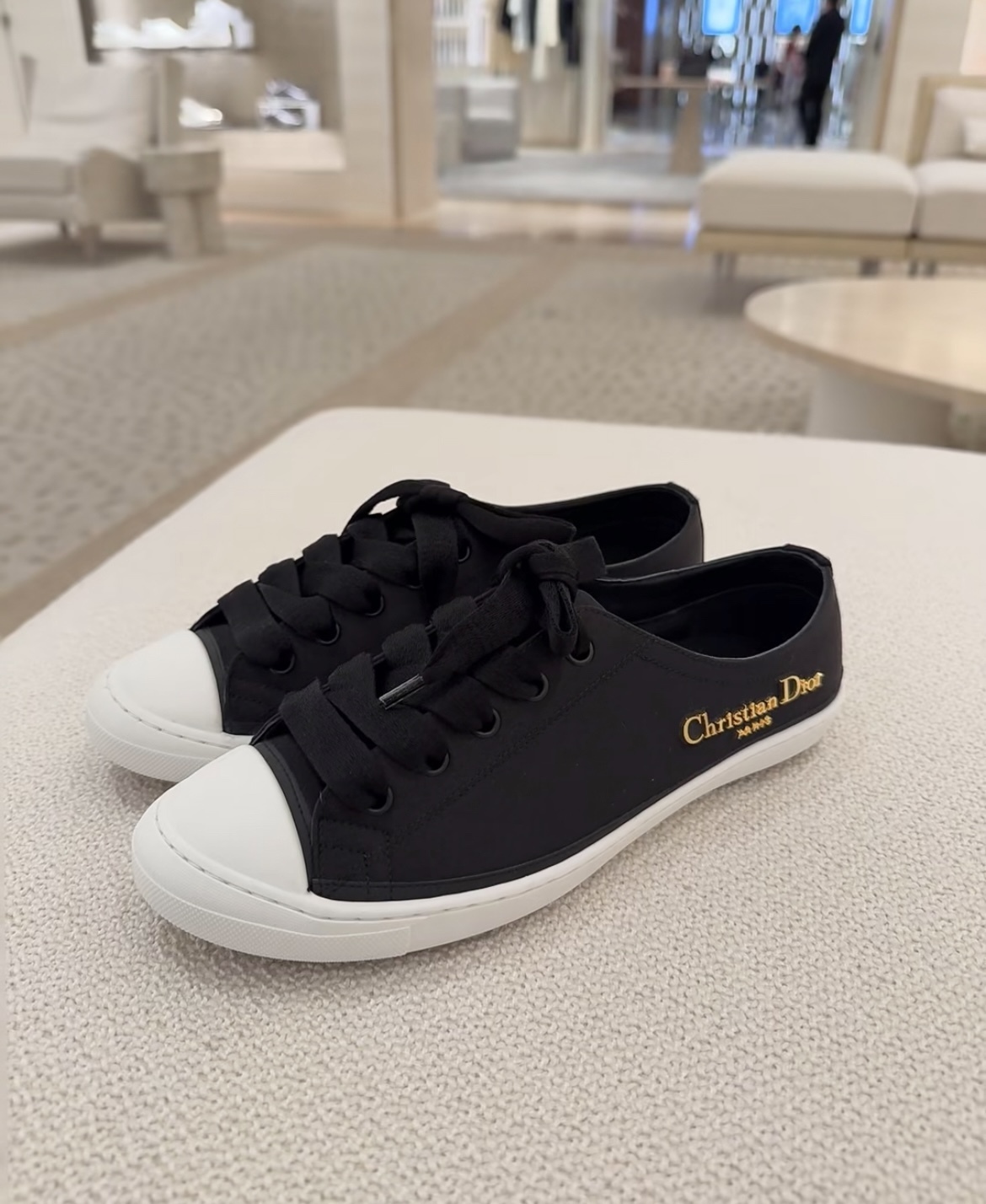【ベルベット製の高級感♪】DIOR★Dior Lucky スニーカー