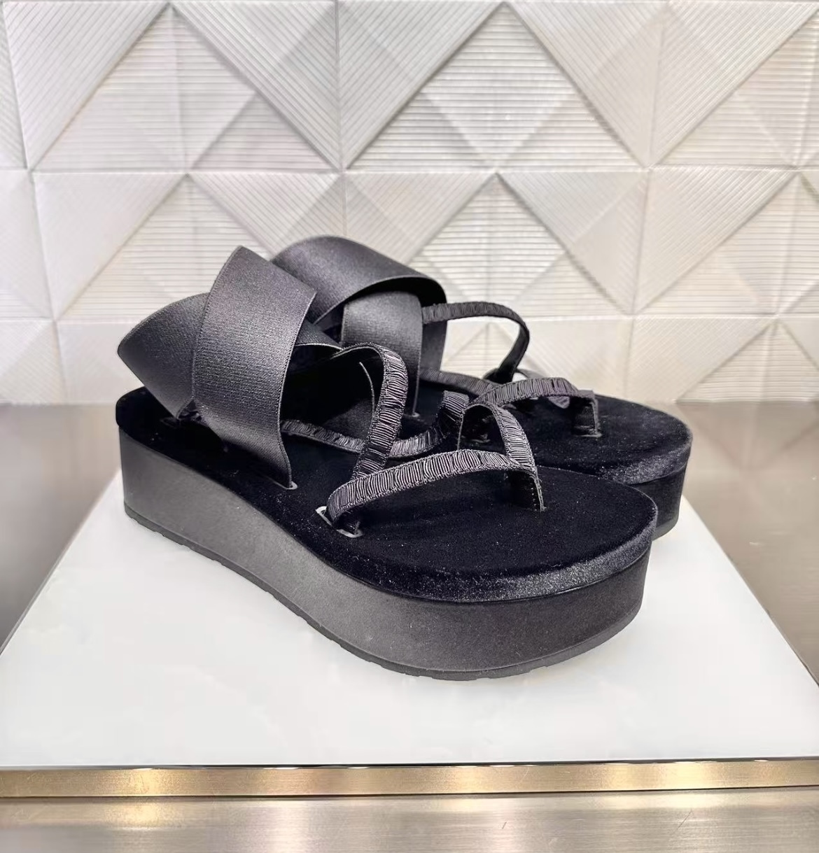 【大人キレイめ♪】DIOR★Dior Shade プラットフォーム サンダル